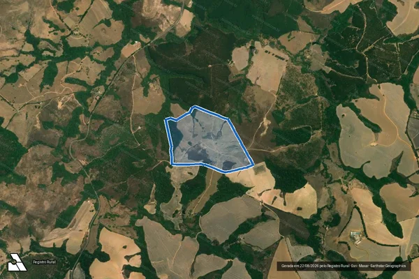 Imagem de satélite de FAZENDA BOA VISTA - Parte 3 em Madre de Deus de Minas - MG