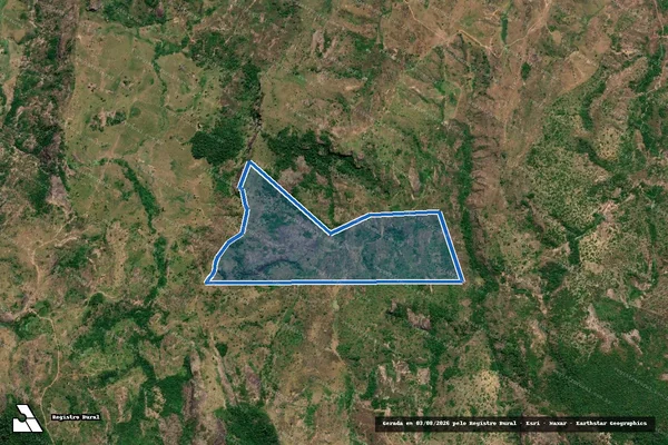 Imagem de satélite de Fazenda Guaraciaba - Parte 4 em Rubim - MG
