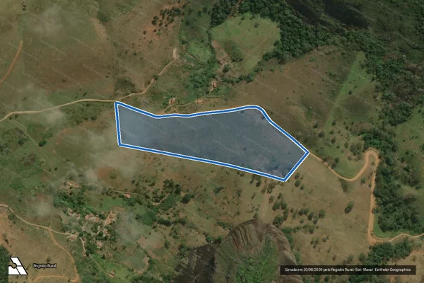 Imagem de satélite de Fazenda Córrego Queixada - Parcela II em Ouro Verde de Minas - MG