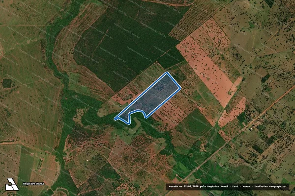 Imagem de satélite de Lote 59 - Projeto de Assentamento Marcos Freire  - Lote 59 em Dois Irmãos do Buriti - MS