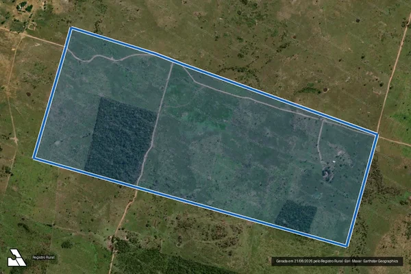 Imagem de satélite de FAZENDA PINGO D AGUA - PARTE 1 em Xinguara - PA