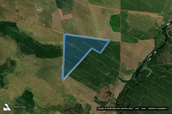 Imagem de satélite de FAZENDA SÃO JOÃO - Parte 1 em Vila Bela da Santíssima Trindade - MT