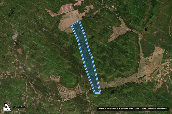 Imagem de satélite de FAZENDA SANTA TERESINHA - Parcela 1 em Altos - PI