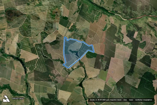 Imagem de satélite de Fazenda Bela Vista - Parcela 1 em Mucuri - BA