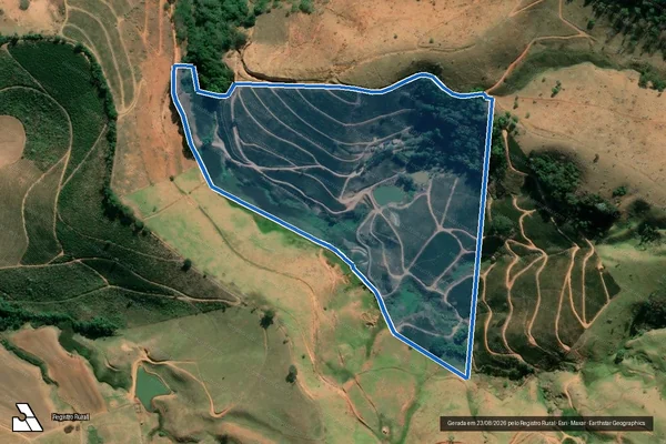 Imagem de satélite de Rancho R4 - Rancho R4 em Matipó - MG