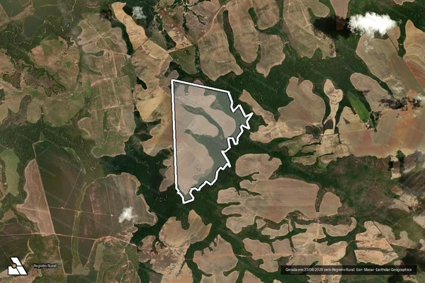 Imagem de satélite de FAZENDA BOI NEGRO - Fazenda Boi Negro I em Paranatinga - MT