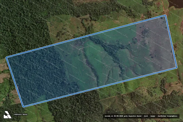 Imagem de satélite de FAZENDA GLOBO DE OURO II - FAZENDA GLOBO DE OURO II em Uruará - PA