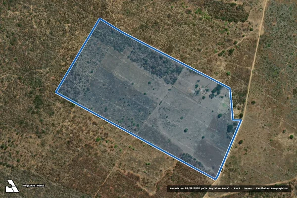 Imagem de satélite de FAZENDA LAGOA NOVA - Parte 2 em Feira da Mata - BA