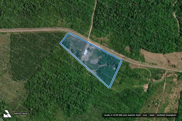 Imagem de satélite de SÍTIO PARÁ FERTILIZANTES - Parte 1 em Concórdia do Pará - PA