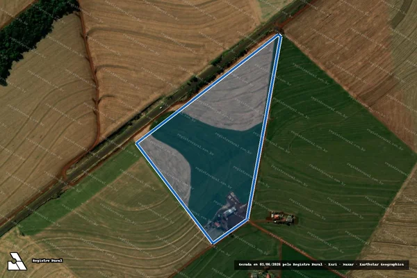 Imagem de satélite de FAZENDA FLAMAPEC - Lote 1 em Cascavel - PR