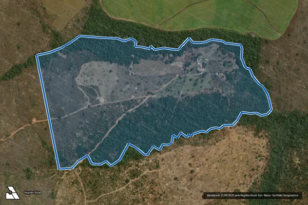 Imagem de satélite de FAZENDA FURNAS, LUGAR DEN. PERDIZES - PARTE 1 em Cristalina - GO