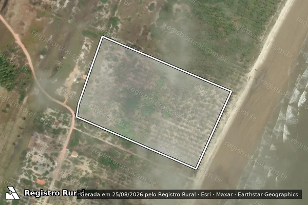 Imagem de satélite de FAZENDA PINDORAMA - Parcela 1 em Belmonte - BA