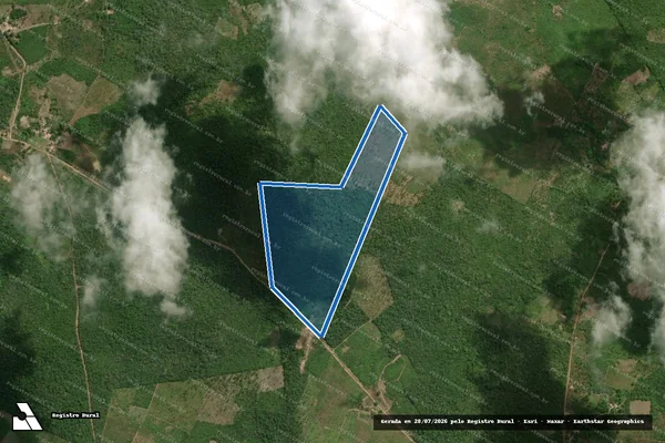 Imagem de satélite de SITIO BOA ESPERANÇA - Parcela 1 em Pinheiro - MA