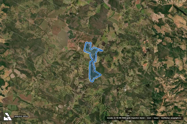 Imagem de satélite de FAZENDA RINCÃO DA QUERÊNCIA ? SANTO ANDRE - FAZENDA RINCÃO DA QUERÊNCIA ? SANTO ANDRE em Cocalzinho de Goiás - GO