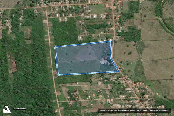 Imagem de satélite de CHÁCARA NOSSA SENHORA DA APARECIDA - Parte 1 em Santarém - PA