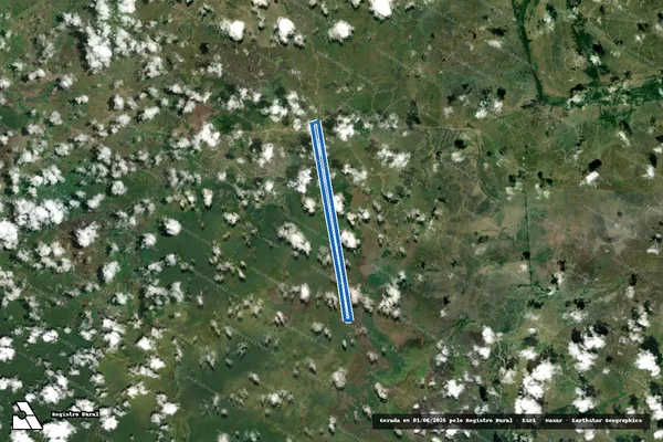Imagem de satélite de FAZENDA BOA ESPERANÇA  OU CHEIA DE GRAÇA - Parcela 01 em Chaves - PA