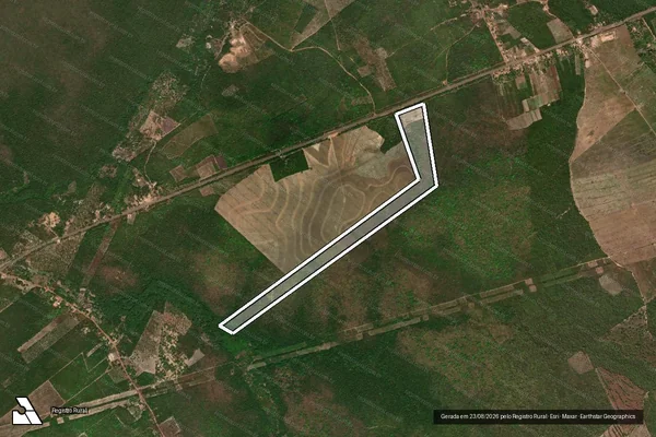 Imagem de satélite de Gleba BREJÃO,Data Bacaba em Timon - MA