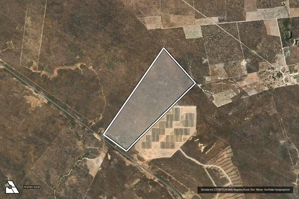 Imagem de satélite de SERRA - Parte 1 em Jaicós - PI