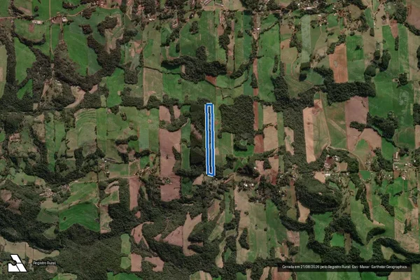 Imagem de satélite de Parte Lote 06 - Parte 1 em Nova Bassano - RS