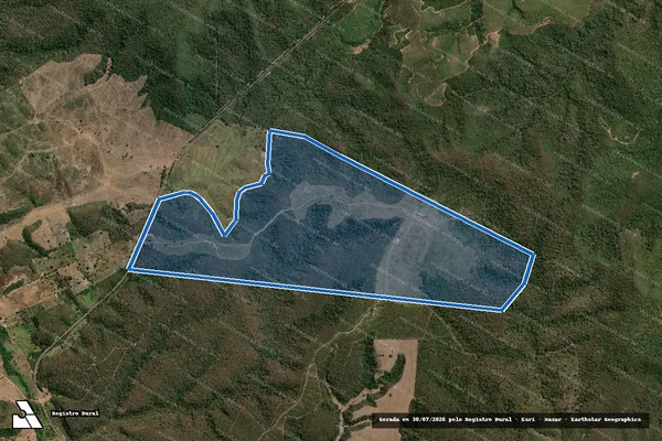 Imagem de satélite de FAZENDA GAMELA - REMANESCENTE em Grajaú - MA
