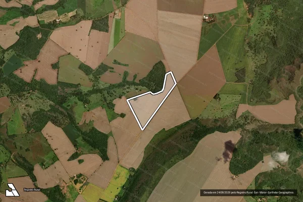 Imagem de satélite de Fazenda Flores, LD Santa Clara - 001 em Portelândia - GO