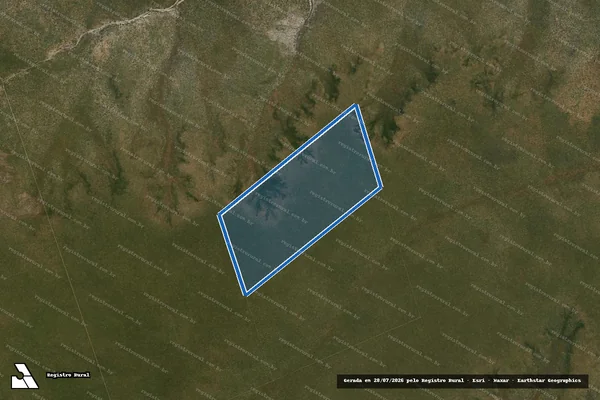 Imagem de satélite de FAZENDA SANTA LÚCIA - 001 em Jaborandi - BA