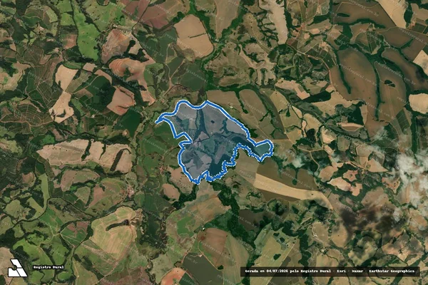 Imagem de satélite de FAZENDA SÃO PEDRO - FAZENDA SÃO PEDRO em Três Corações - MG