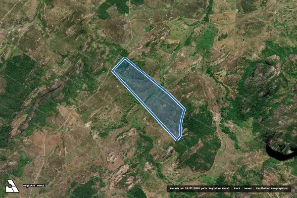 Imagem de satélite de FAZENDA ITAMINEIRA - Parte 1 em Jacinto - MG