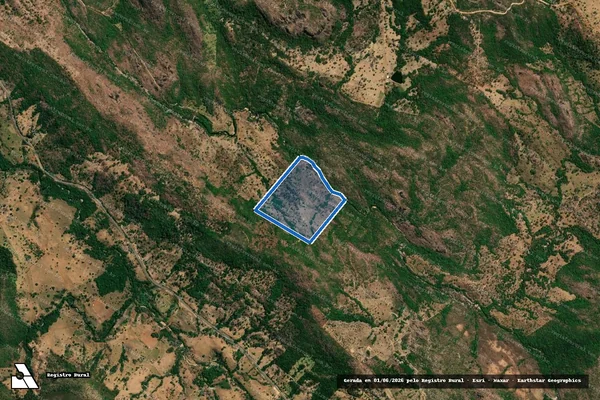 Imagem de satélite de FAZENDA BRASÍLIA - Gleba IV em Guarinos - GO