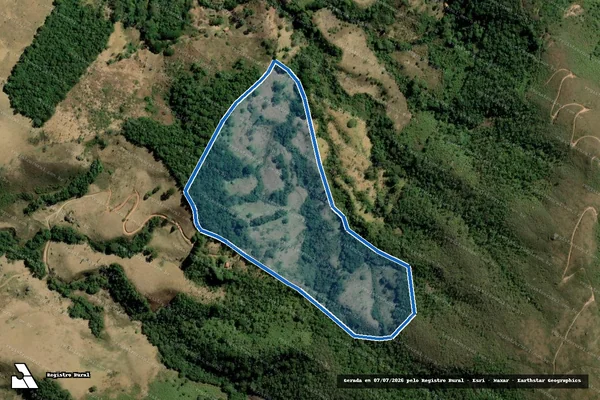 Imagem de satélite de Sítio Serra dos Marins - Sítio Serra dos Marins em Marmelópolis - MG