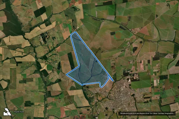Imagem de satélite de FAZENDA TARUMA - Parte 1 em Naviraí - MS