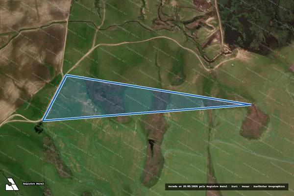 Imagem de satélite de FAZENDA ESTRELA - FAZENDA ESTRELA em São Gabriel - RS