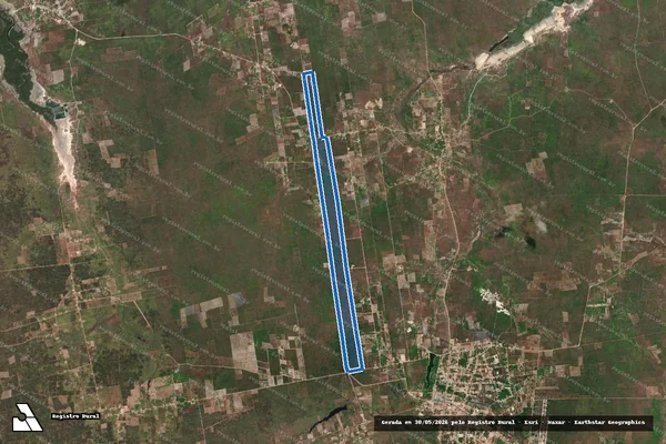 Imagem de satélite de Baixinha - Parte 01 em Barroquinha - CE