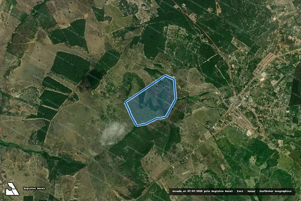 Imagem de satélite de FAZENDA RETIRO - GLEBA 1 em Ouriçangas - BA
