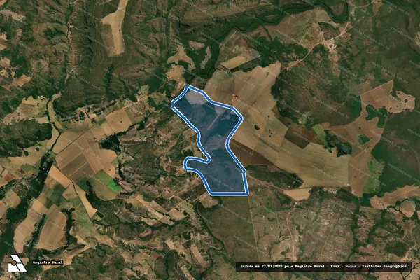 Imagem de satélite de FAZENDA SÃO JOSÉ ? Área C - ÁREA DESMEMBRADA-01 em Rosário Oeste - MT