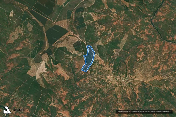 Imagem de satélite de Sitio Barreiro - Sitio Barreiro em Carbonita - MG