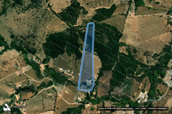 Imagem de satélite de Fazenda Quilombo - Gleba 03 - Parte 1 em Formiga - MG