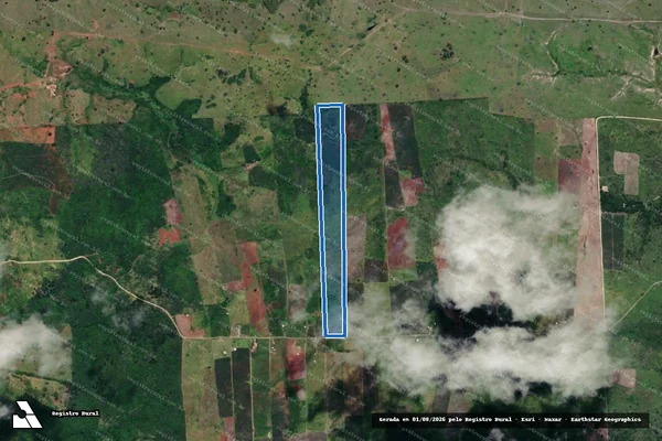Imagem de satélite de PA RECREIO II - LOTE 08 - Lote 08 em Passira - PE