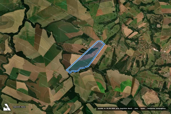Imagem de satélite de LOTE Nº 314-A - LOTE Nº 314-A em Terra Boa - PR