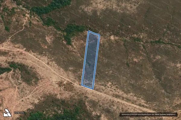 Imagem de satélite de Fazenda Tamanduá - Gleba 303 em Curvelo - MG
