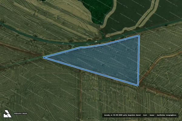 Imagem de satélite de Fazenda Santo Antônio da Água do Gavião - Parte 3 ? Angela em Sertaneja - PR