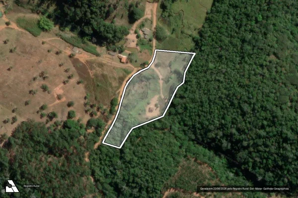 Imagem de satélite de FAZENDA SOVENO - Parte 2 em Mesquita - MG