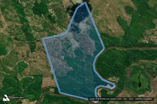 Imagem de satélite de FAZENDA  BOA VISTA II - PARCELA02 em São Luís Gonzaga do Maranhão - MA