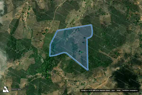 Imagem de satélite de Fazenda Alagamar - Parte 269 - José Acácio da Silva em Salgado de São Félix - PB