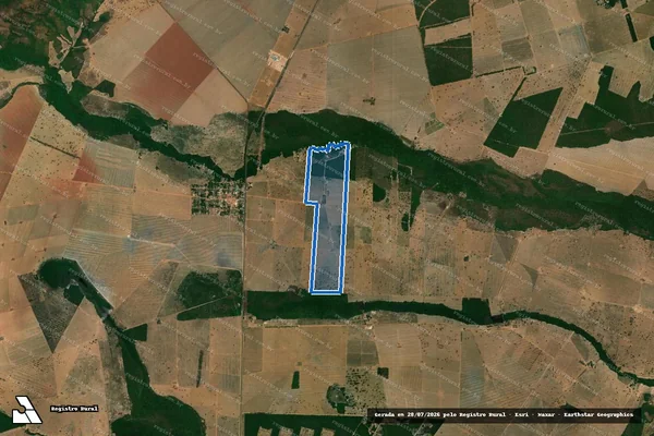 Imagem de satélite de Fazenda Poções - Parte 1 em Barra do Garças - MT