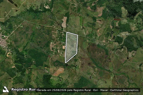 Imagem de satélite de Fazenda Santa Luzia - Fazenda Santa Luzia em Santa Luzia - BA