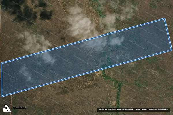 Imagem de satélite de FAZENDA PROGRESSO - GLEBA 1 em Alto do Rodrigues - RN