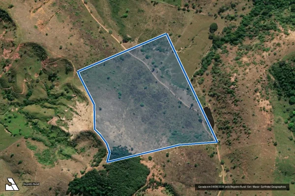 Imagem de satélite de Fazenda União - Parcela 2 em Fernandes Tourinho - MG