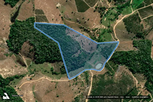 Imagem de satélite de SITIO HOLZ - Parte 3 em Vila Pavão - ES