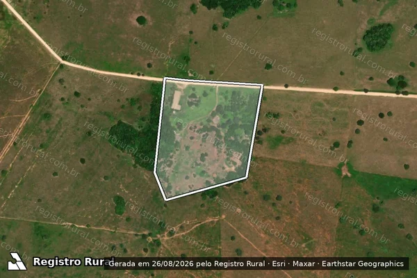 Imagem de satélite de Estância Nova Aliança - PARTE 01 em Rosário Oeste - MT
